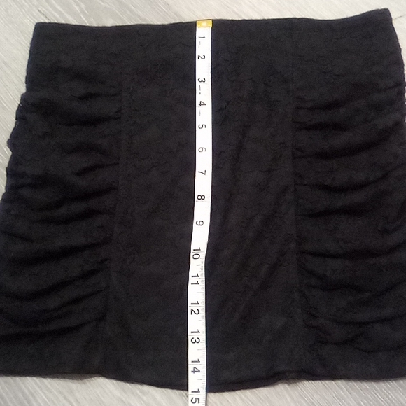Dead stock NWT Black Lace Micro Mini Skirt from Deb Retail - Picture 12 of 12
